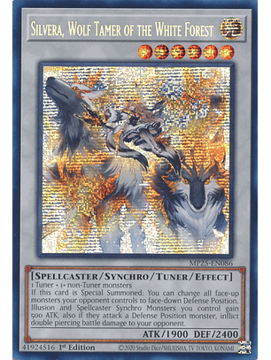 Silvera, Wolf Tamer of the White Forest - MP25-EN086 - Prismatic Secret Rare