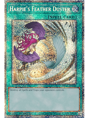 Harpie's Feather Duster - MP25-EN016 - Starlight Rare