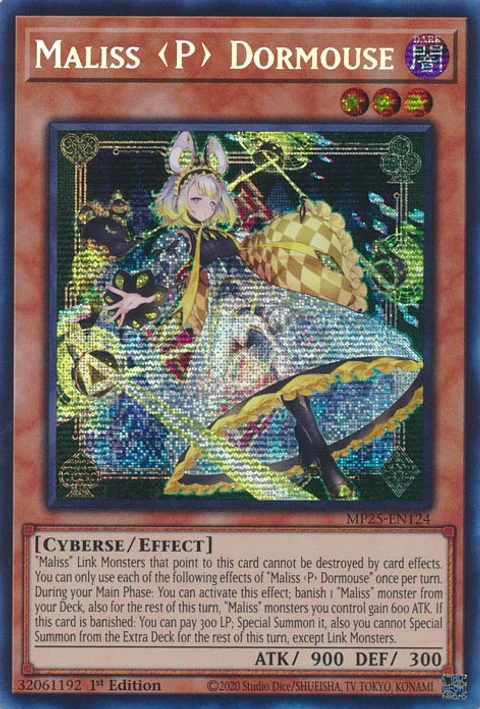 Maliss P Dormouse - MP25-EN124 - Prismatic Secret Rare 