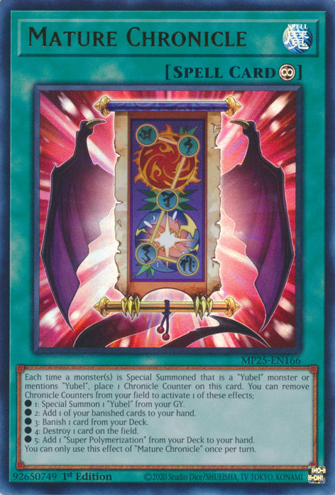 Mature Chronicle - MP25-EN166 - Ultra Rare  1