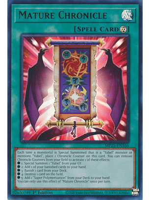 Mature Chronicle - MP25-EN166 - Ultra Rare 