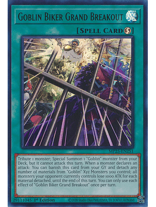Goblin Biker Grand Breakout - MP25-EN251 - Ultra Rare 