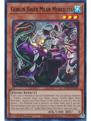 Goblin Biker Mean Merciless - MP25-EN155 - Ultra Rare 