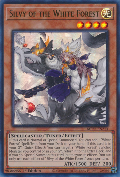 Silvy of the White Forest - MP25-EN214 - Ultra Rare 1