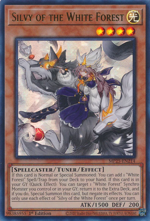 Silvy of the White Forest - MP25-EN214 - Ultra Rare