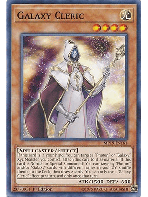 Galaxy Cleric - MP19-EN161 - Common