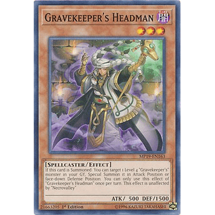 Gravekeeper's Headman - MP19-EN163 - Common