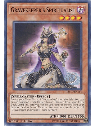 Gravekeeper's Spiritualist - MP19-EN164 - Common 