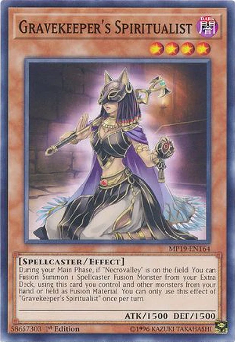Gravekeeper's Spiritualist - MP19-EN164 - Common 