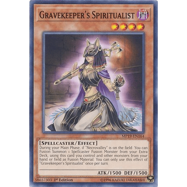 Gravekeeper's Spiritualist - MP19-EN164 - Common 