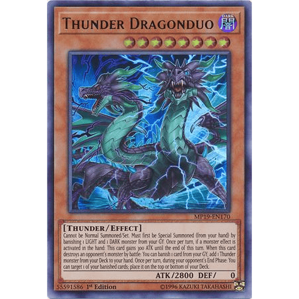 Thunder Dragonduo - MP19-EN170 - Ultra Rare