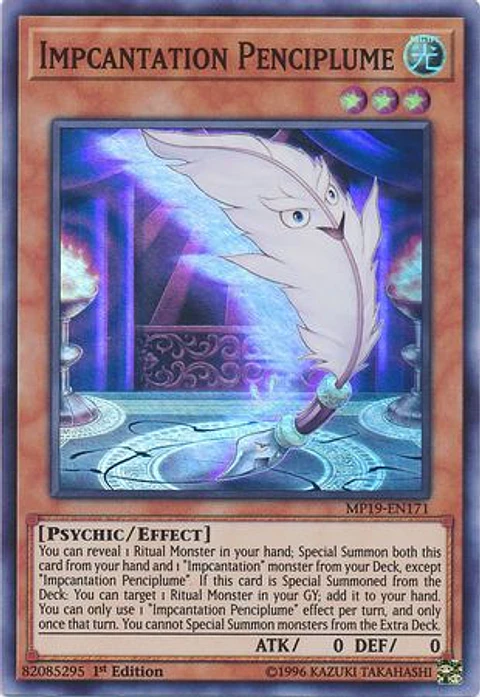 Impcantation Penciplume - MP19-EN171 - Super Rare