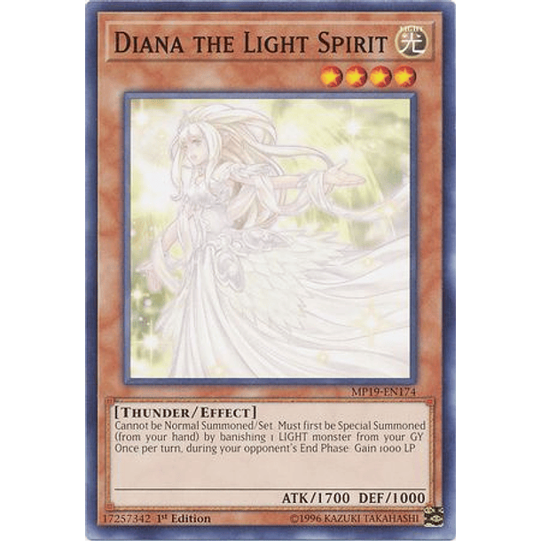 Diana the Light Spirit - MP19-EN174 - Common