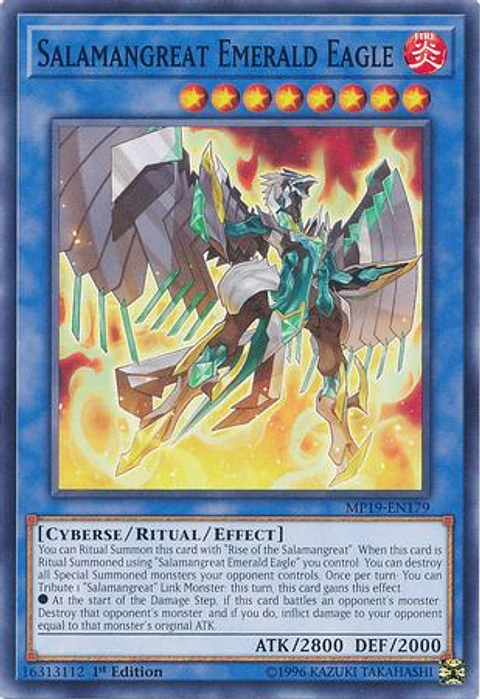 Salamangreat Emerald Eagle - MP19-EN179 - Common 