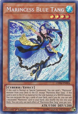 Marincess Blue Tang - CHIM-EN004 - Secret Rare 1