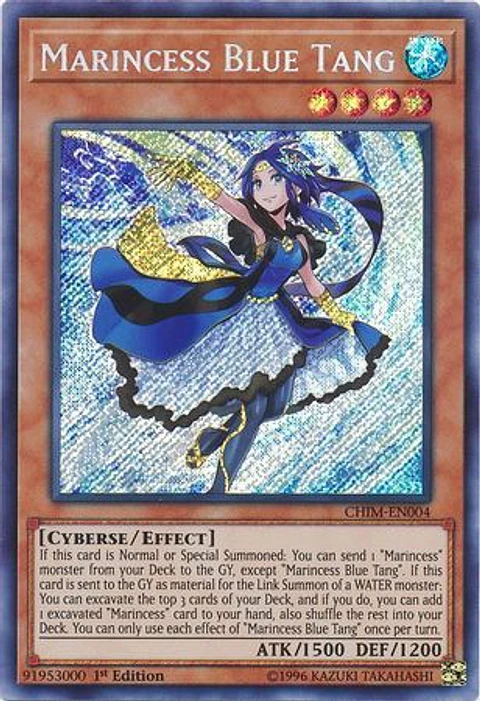 Marincess Blue Tang - CHIM-EN004 - Secret Rare