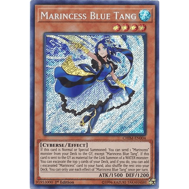 Marincess Blue Tang - CHIM-EN004 - Secret Rare