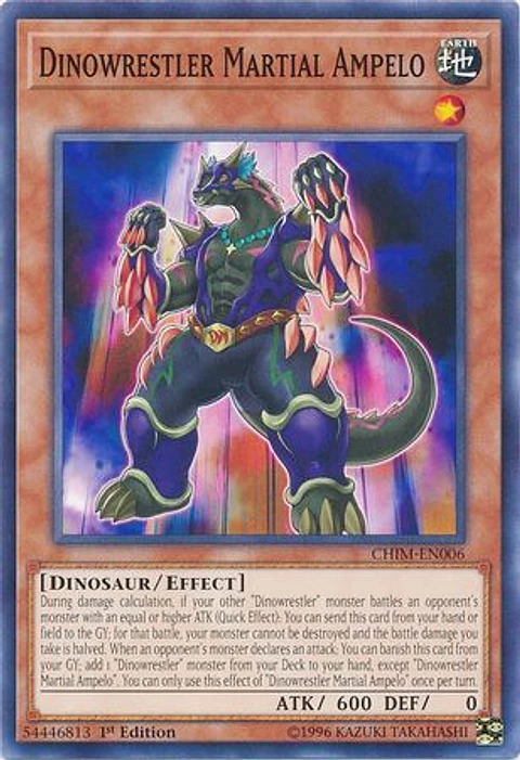Dinowrestler Martial Ampelo - CHIM-EN006 - Common 