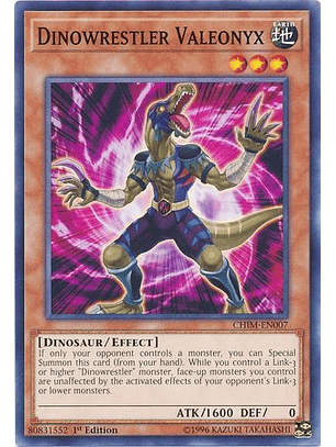 Dinowrestler Valeonyx - CHIM-EN007 - Common