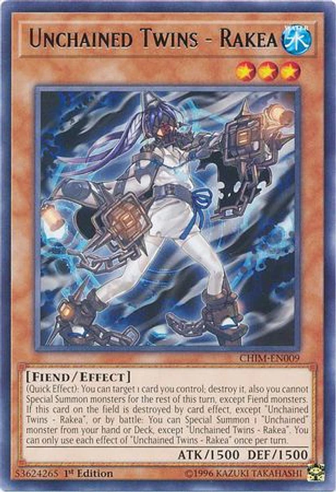  Unchained Twins - Rakha - CHIM-EN009 - Rare
