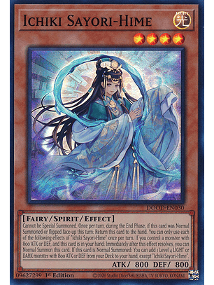 Ichiki Sayori-Hime - DOOD-EN030 - Super Rare 