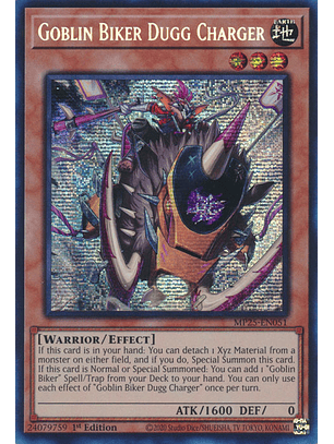 Goblin Biker Dugg Charger - MP25-EN051 - Prismatic Secret Rare