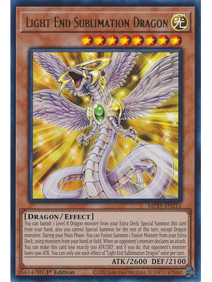 Light End Sublimation Dragon - MP25-EN211 - Ultra Rare