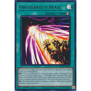 Obliterate!!! Blaze - MP25-EN225 - Ultra Rare 