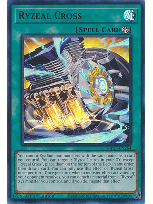 Ryzeal Cross - MP25-EN264 - Ultra Rare 