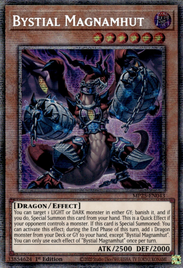 Bystial Magnamhut - MP25-EN043 - Starlight Rare 1