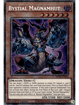 Bystial Magnamhut - MP25-EN043 - Starlight Rare
