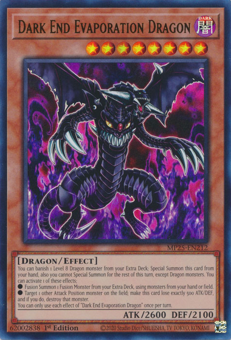 Dark End Evaporation Dragon - MP25-EN212 - Ultra Rare 1