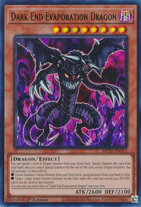 Dark End Evaporation Dragon - MP25-EN212 - Ultra Rare