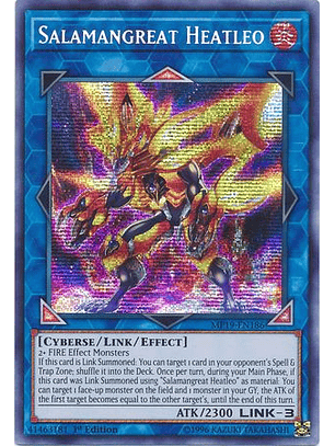 Salamangreat Heatleo - MP19-EN186 - Prismatic Secret Rare