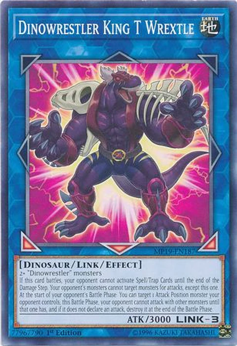 Dinowrestler King T Wrextle - MP19-EN187 - Common 