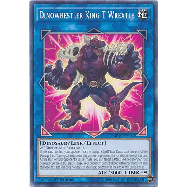 Dinowrestler King T Wrextle - MP19-EN187 - Common 