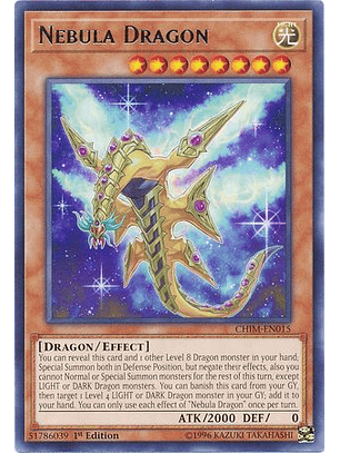  Nebula Dragon - CHIM-EN015 - Rare 