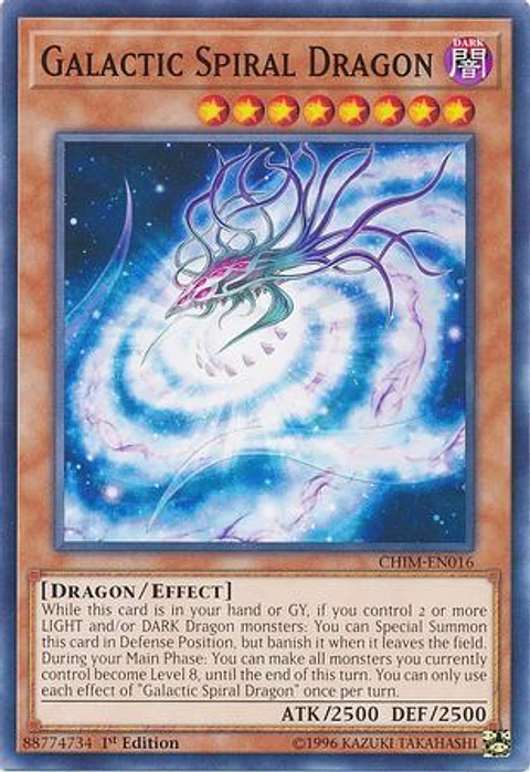 Galactic Spiral Dragon - CHIM-EN016 - Common