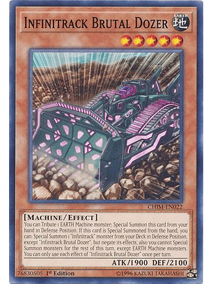  Infinitrack Burtal Dozer - CHIM-EN022 - Common