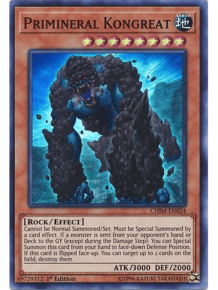 Primineral Kongreat - CHIM-EN024 - Super Rare