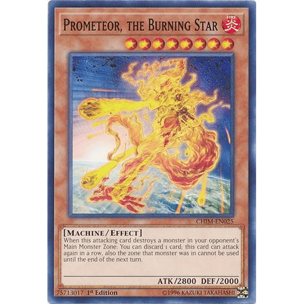 Prometeor, the Burning Star - CHIM-EN025 - Common 