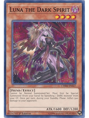 Luna the Dark Spirit - CHIM-EN027 - Common