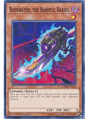 Bayonater, the Baneful Barrel - CHIM-EN030 - Common
