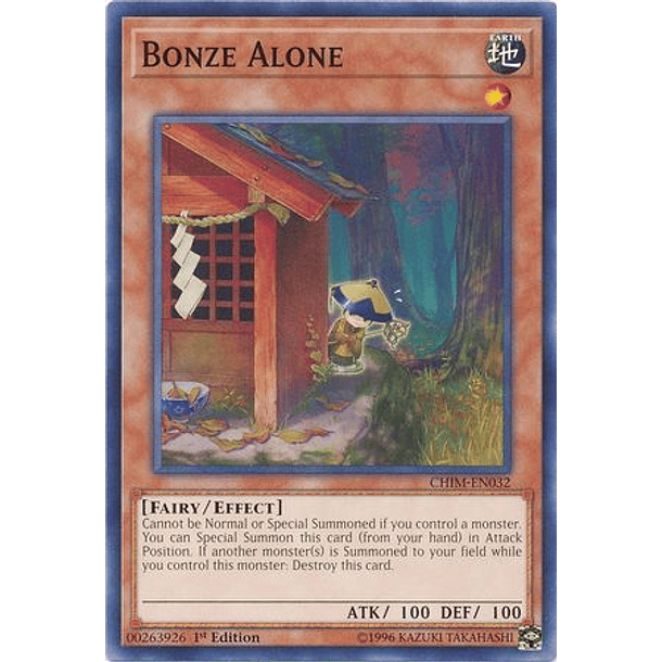 Bonze Alone - CHIM-EN032 - Common