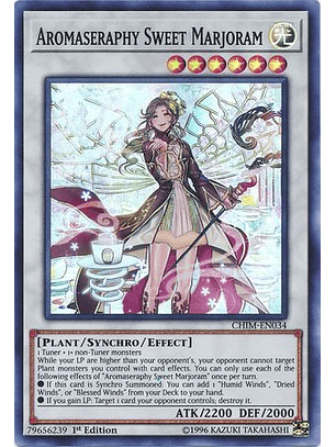 Aromaseraphy Sweet Marjoram - CHIM-EN034 - Super Rare