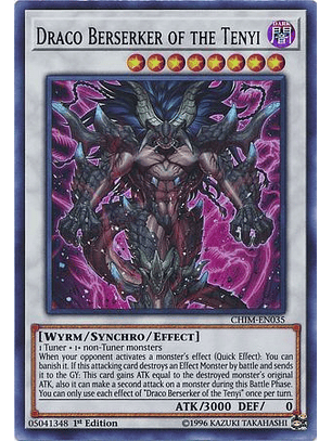 Draco Berserker of the Tenyi - CHIM-EN035 - Ultra Rare