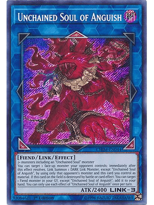 Unchained Soul of Anguish - CHIM-EN044 - Secret Rare 