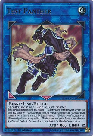 Test Panther - CHIM-EN046 - Ultra Rare 1