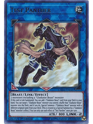Test Panther - CHIM-EN046 - Ultra Rare