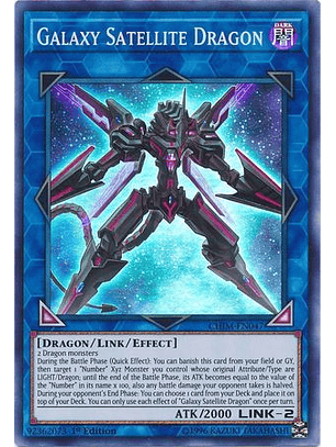 Galaxy Satellite Dragon - CHIM-EN047 - Super Rare